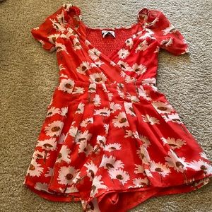 Floral romper